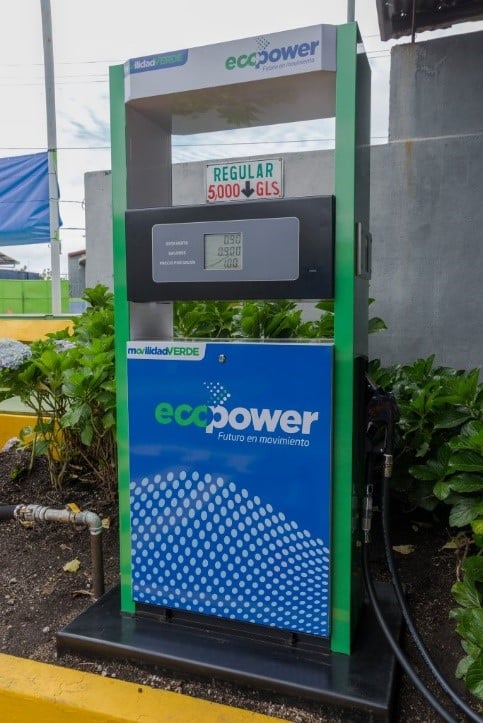 Estación de servicio de ecopower - gasolina