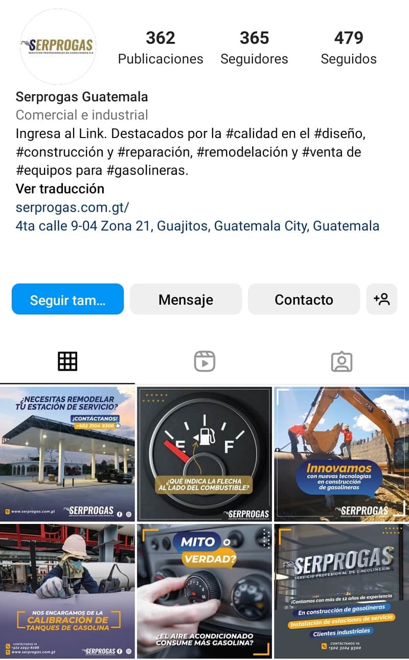 redes sociales serprogas