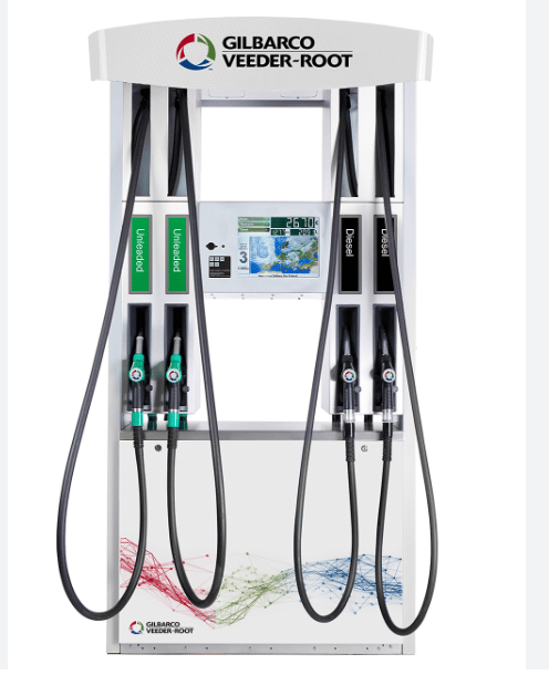 dispensador de combustible gilbarco