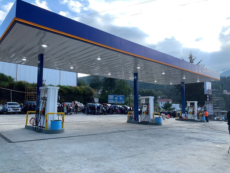 Limpieza de tanques de combustible