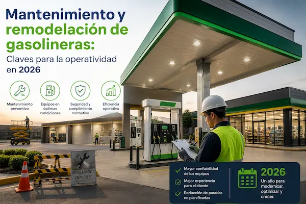 CONSTRUCCION DE GASOLINERAS REPARACION SERPROGAS mantenimiento de gasolineras
